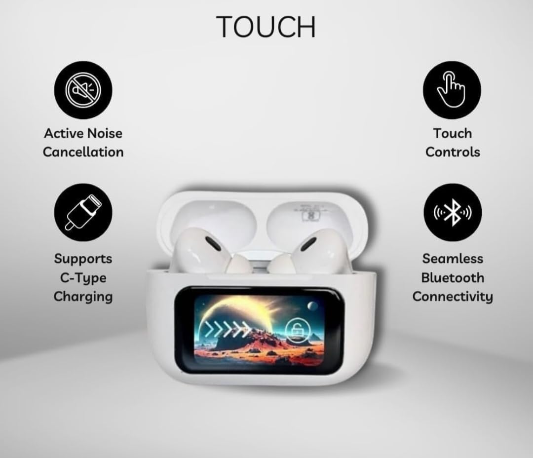 Airpods Pro With Touch Display Screen