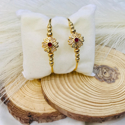 Adjustable Adult Bangle-81 (Maroon)