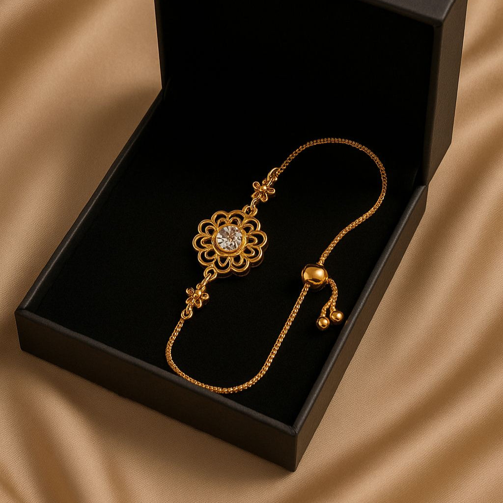 Adjustable Bracelet-216 (White)