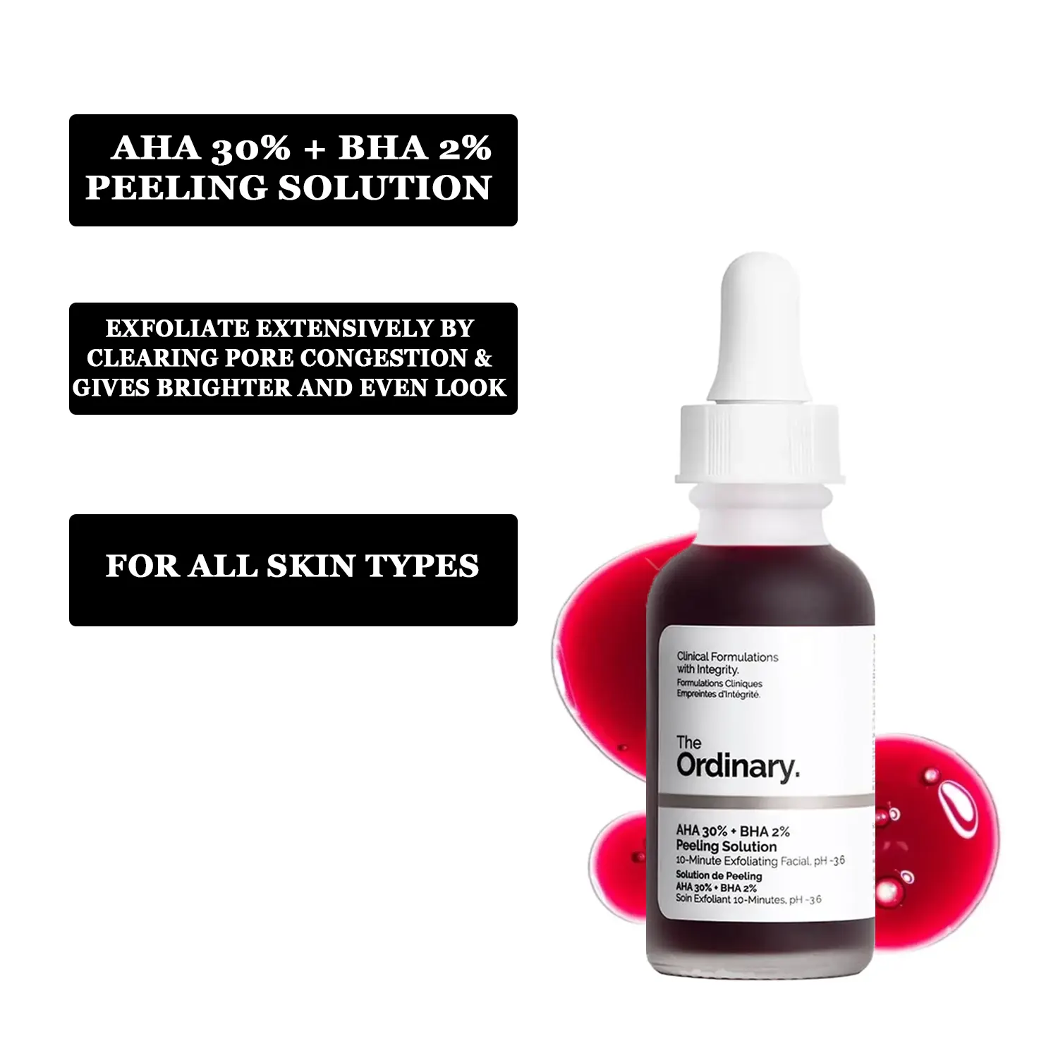 AHA 30% + BHA 2% Peeling Solution
