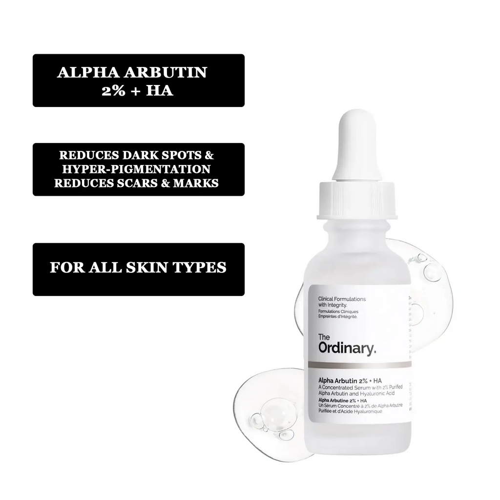 Salicylic Acid 2% Solution + Alpha Arbutin 2% HA Combo