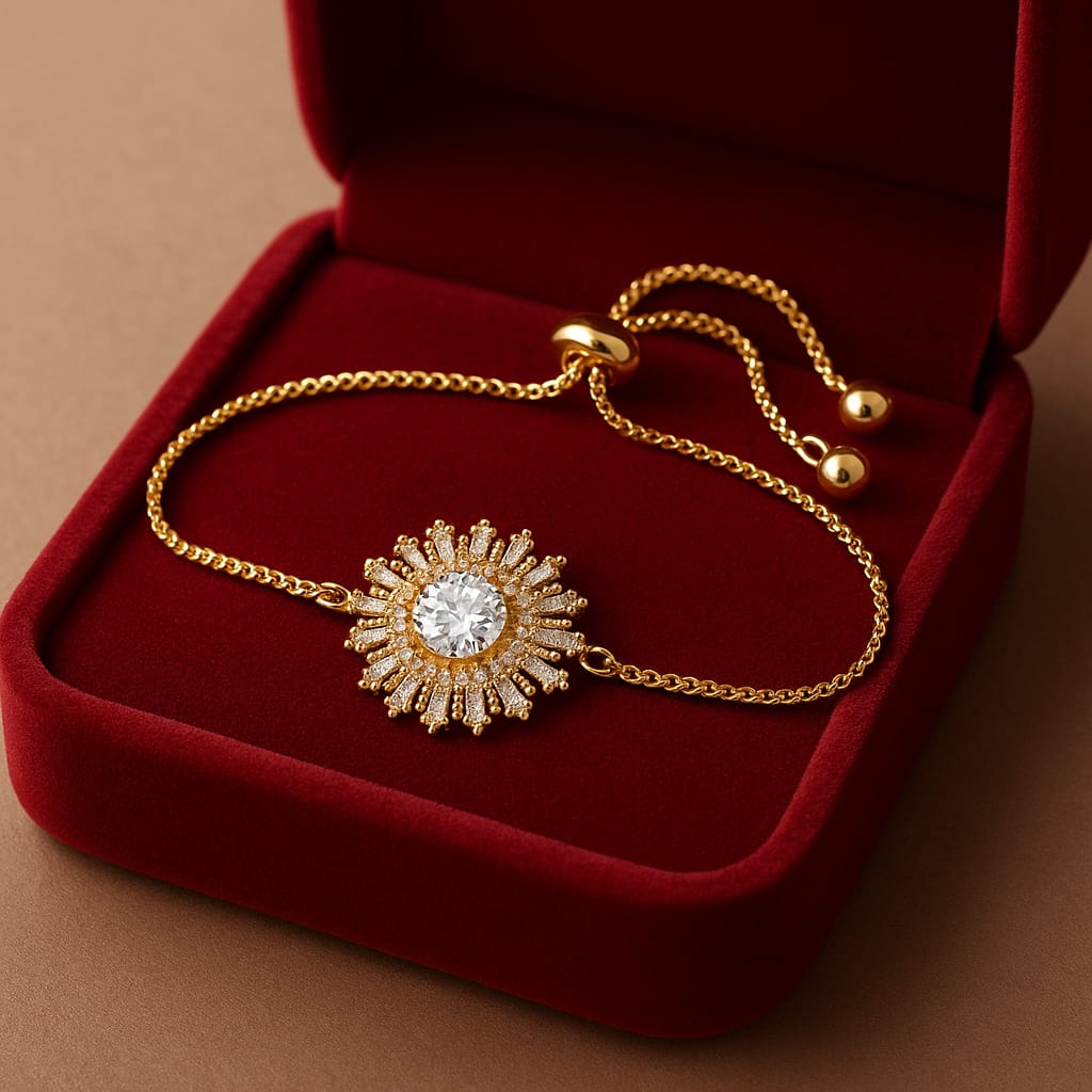 Adjustable Bracelet-221 (White)