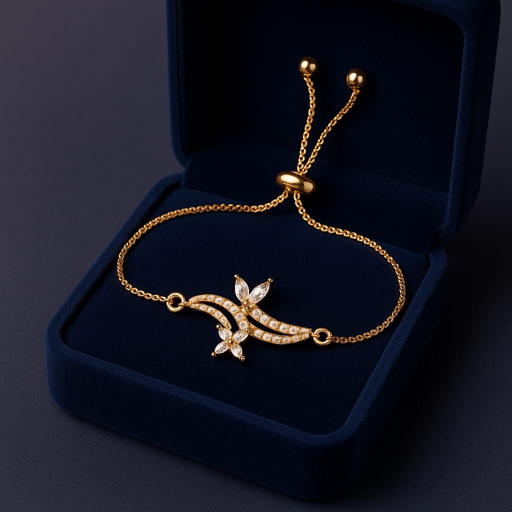 Adjustable Bracelet-224 (White)