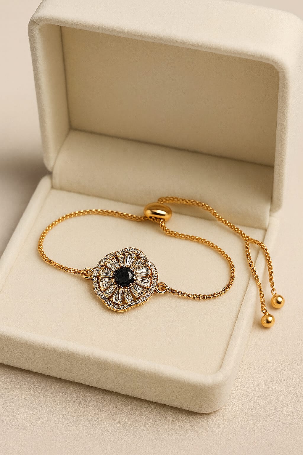 Adjustable Bracelet-227 (Black)