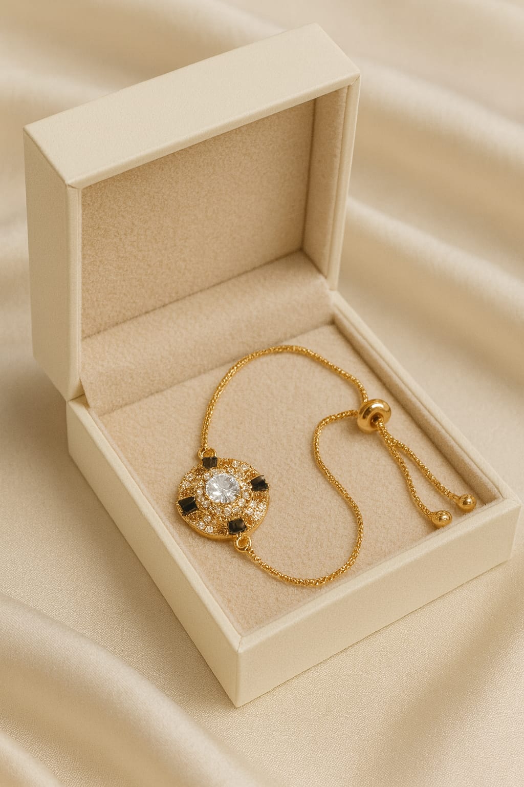 Adjustable Bracelet-231 (Black)