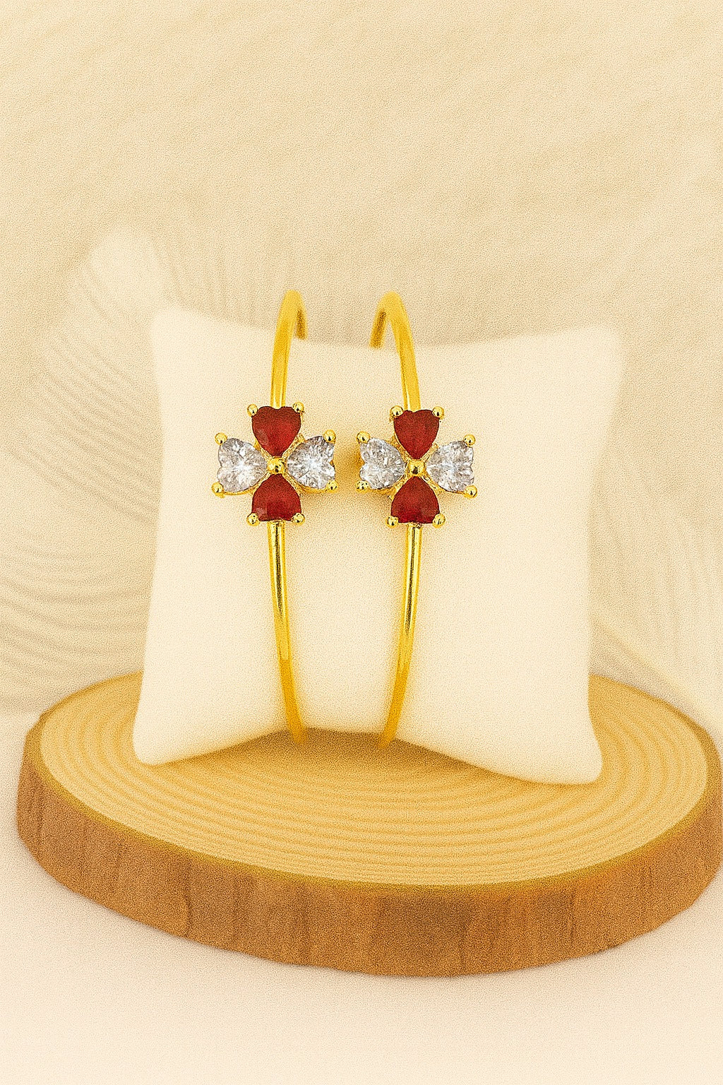 Adjustable Adult Bangle-106 (Maroon)