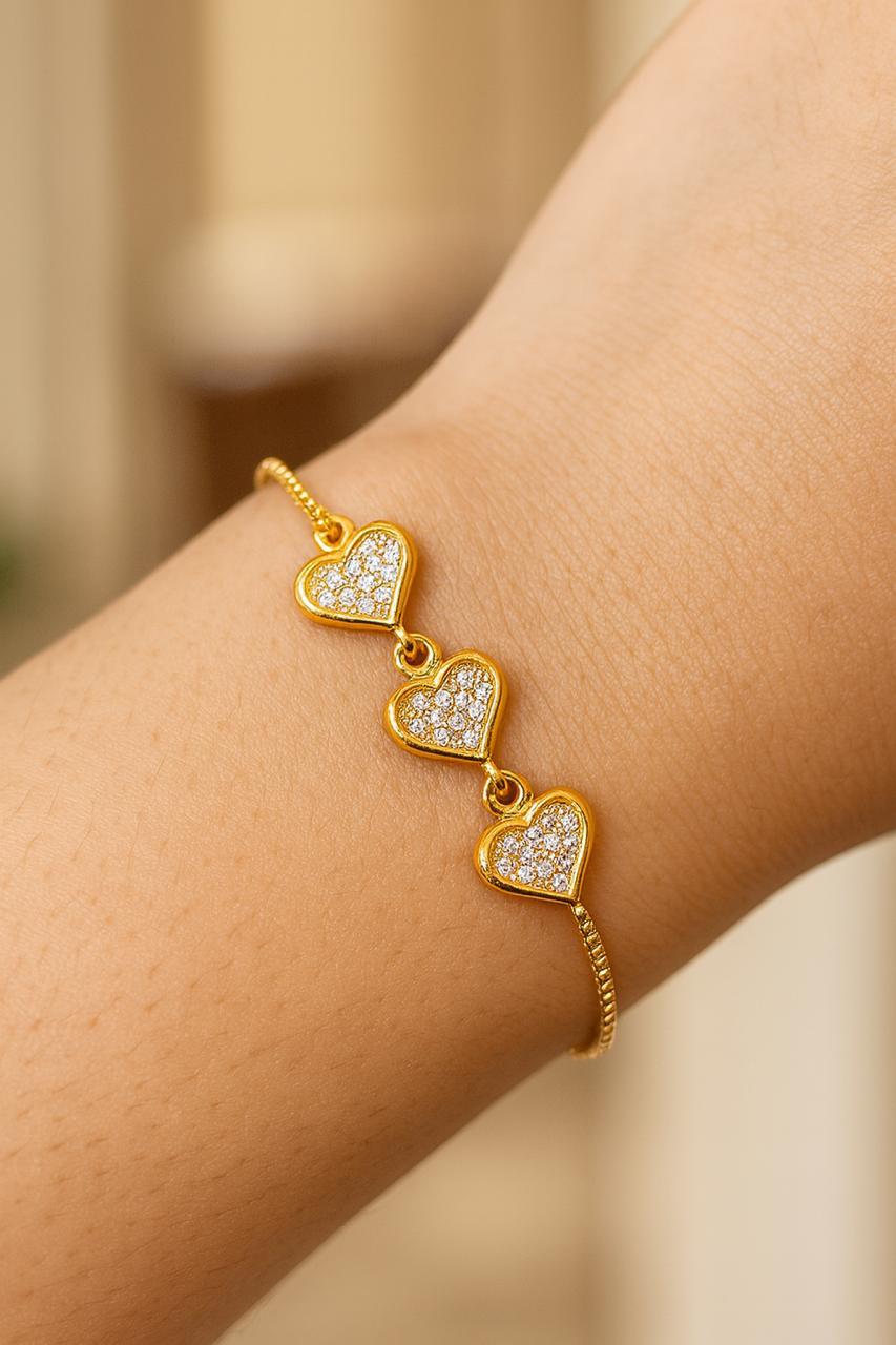 Adjustable Bracelet-234 (White)