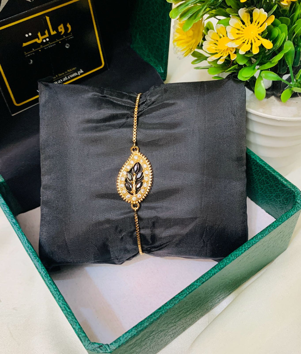 Adjustable Bracelet-208 (Black)